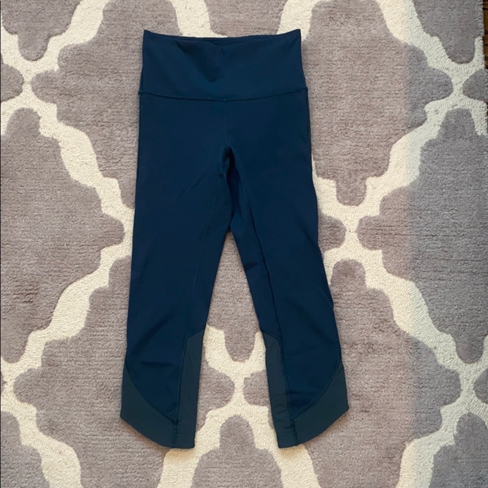 Lululemon cropped 3/4 Leggings